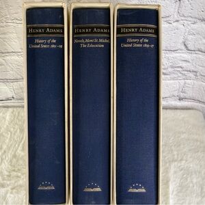 Library of America HENRY ADAMS 3 Book Set History of the United States+